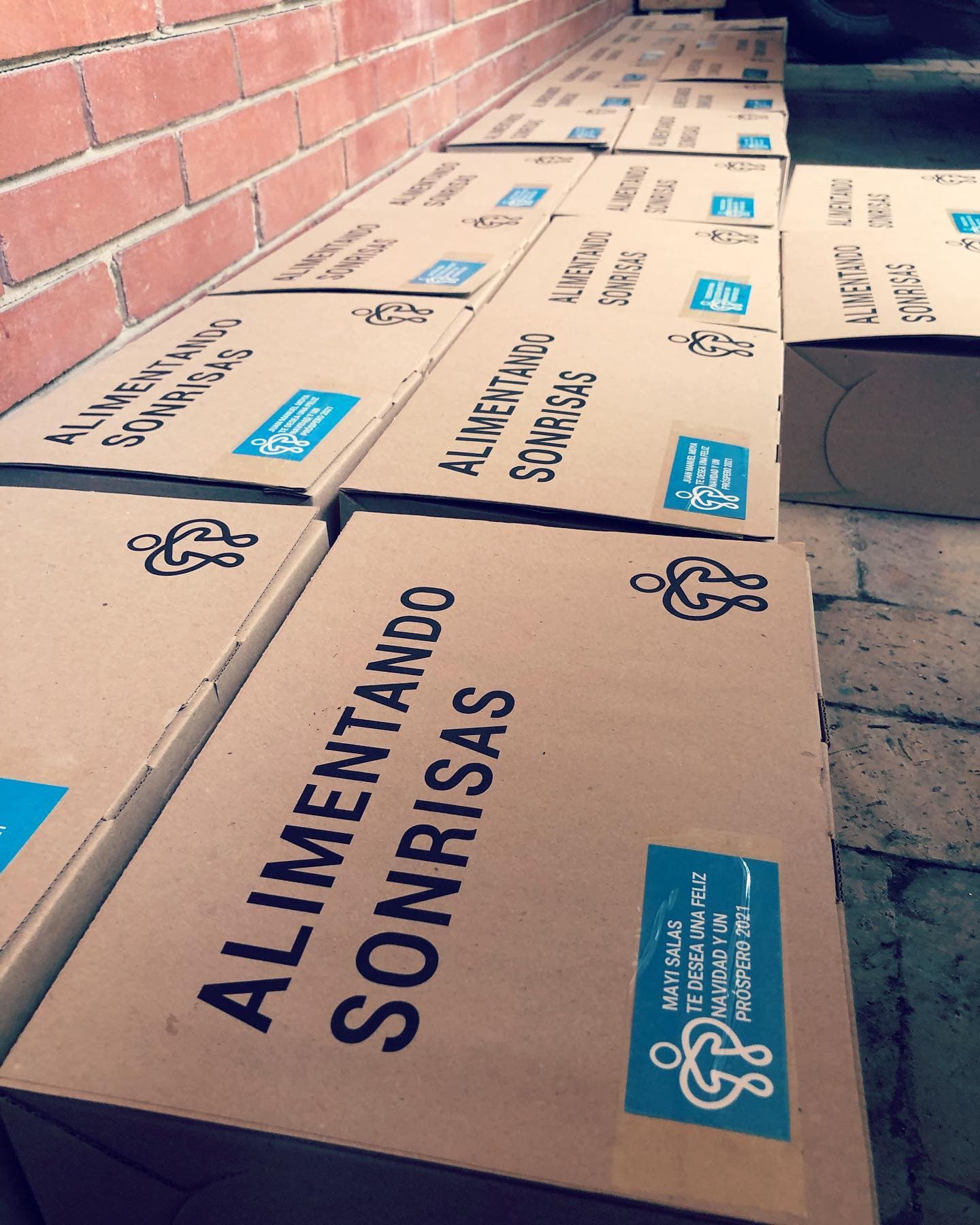 Cajas listas para entrega